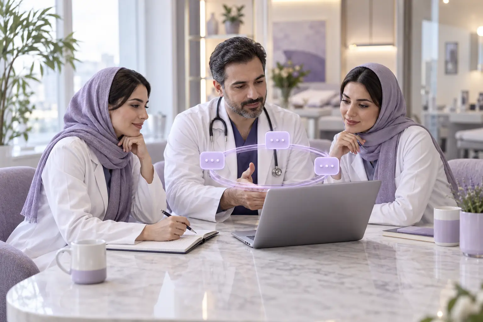 همکاری تیمی در بیوتی‌پی